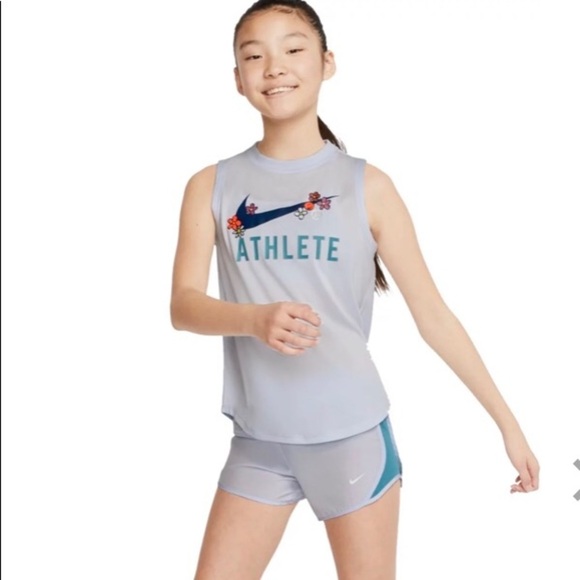 Nike Girls Tempo Running Shorts NWT - Picture 5 of 10